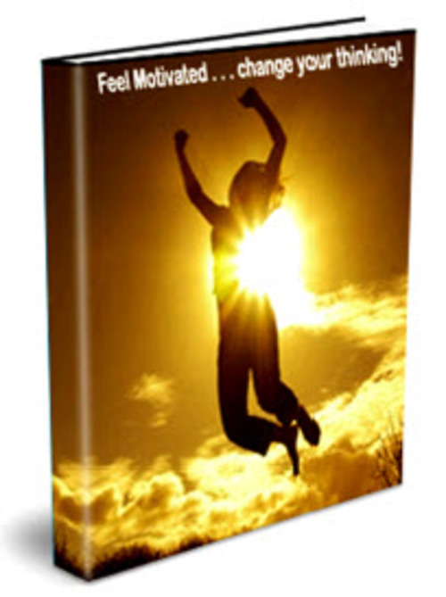 Product picture FEEL MOTIVATED . . . . CHANGE YOUR THINKING