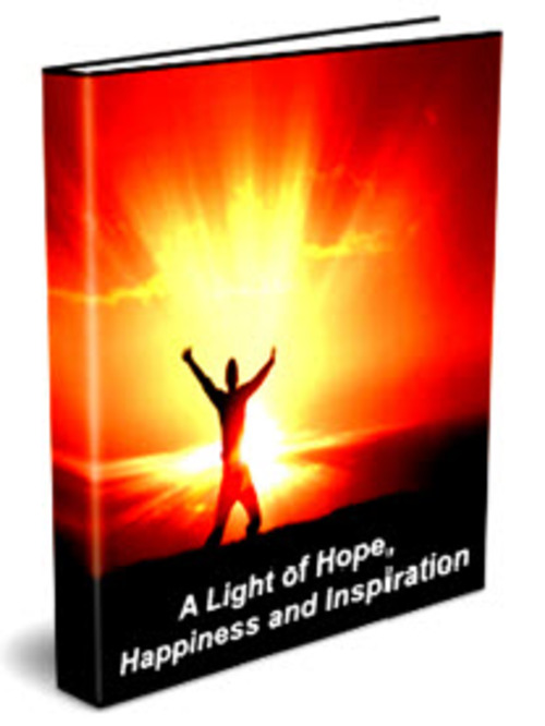 Product picture A LIGHT OF HOPE, HAPPINESS AND INSPIRATION